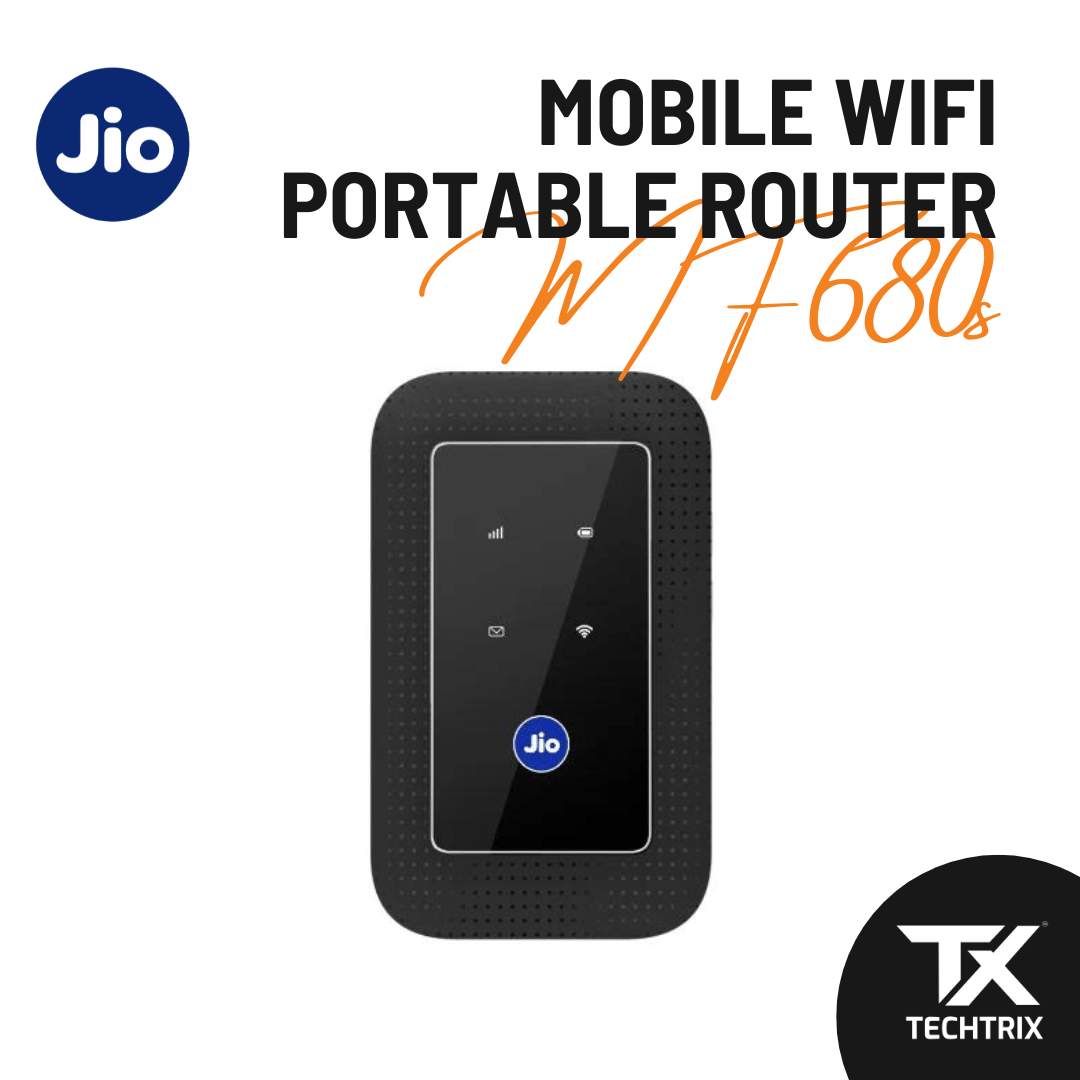 JIO 4G LTE Mobile WiFi Hotspot Portable Router – MF680s