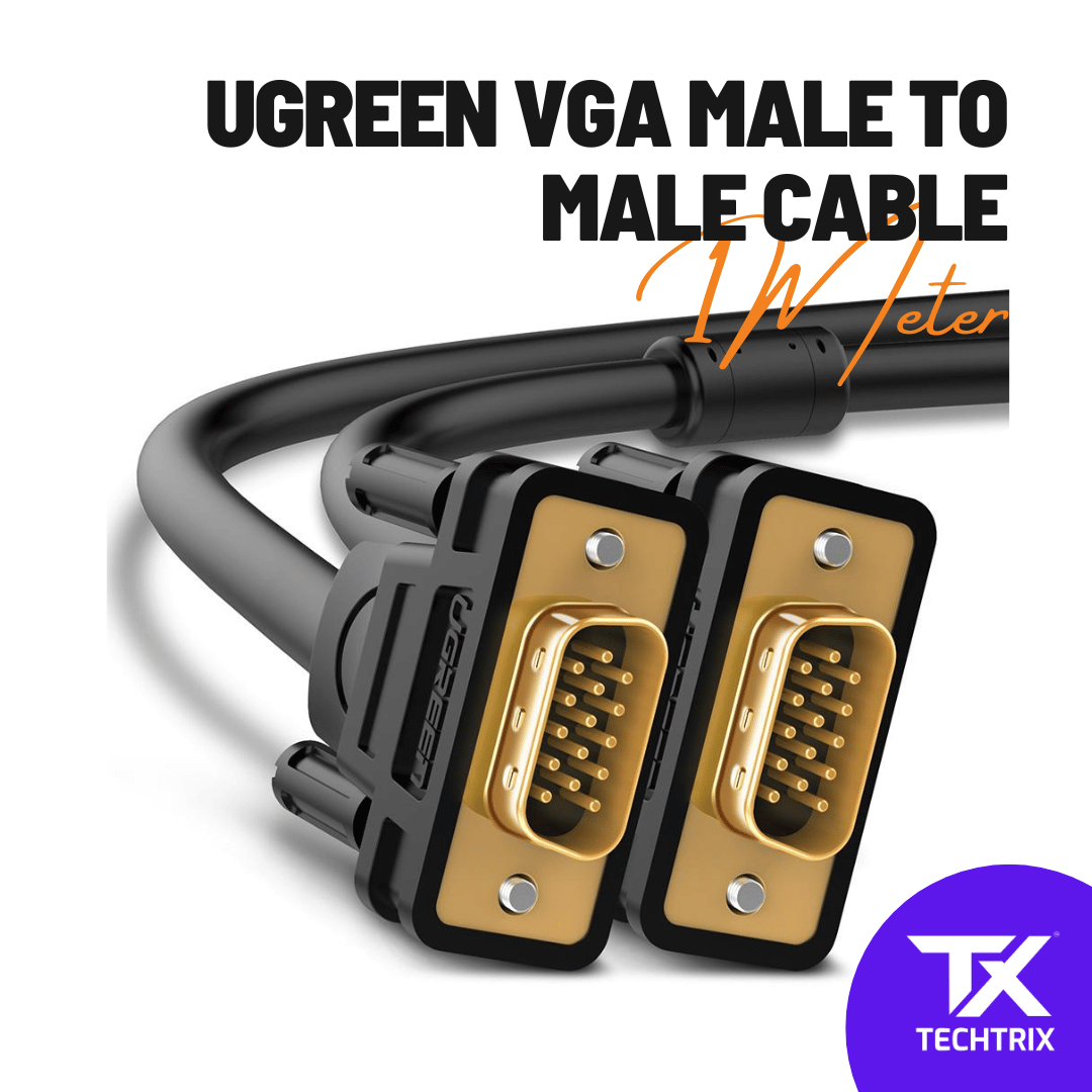 UGreen VGA Male to Male Cable 1M